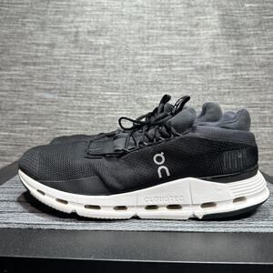 On Cloudnova Running Shoes Black 26.99116 5 Sport CloudTec Men's Size 11